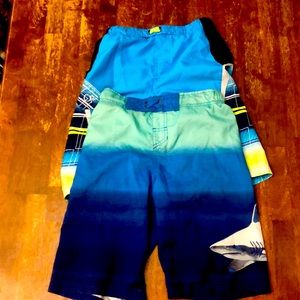 Set of swim shorts